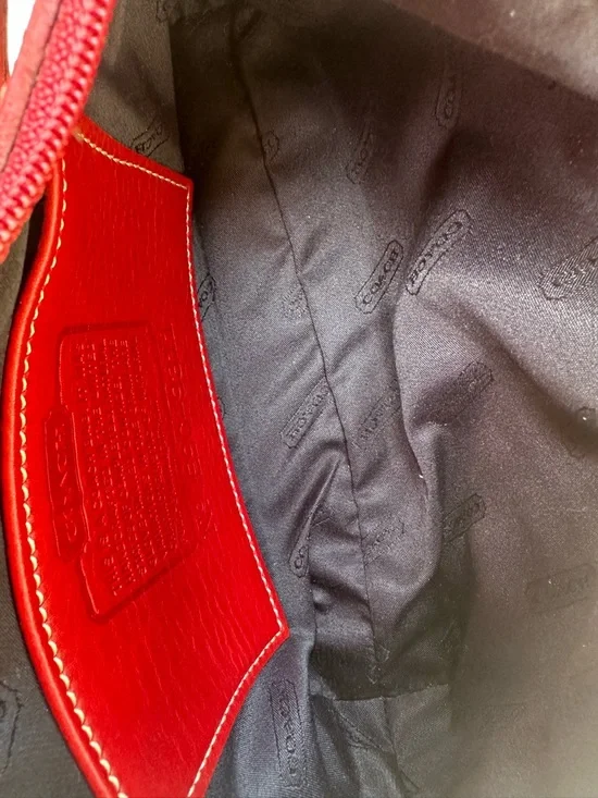 🍒Y2K Coach Bleecker Demi Zip 9311🍒 - Picture 6 of 7